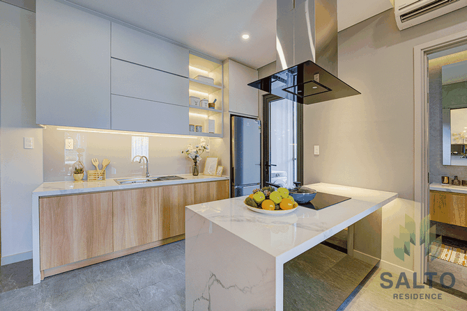 Vật liệu và trang thiết bị bàn giao căn hộ Salto Residence