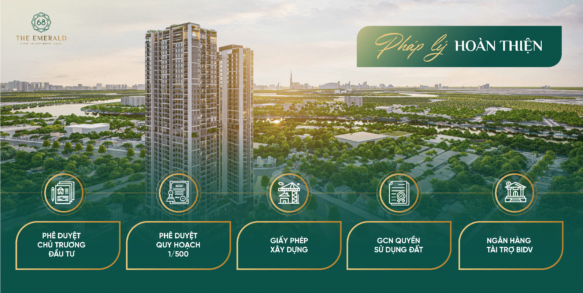 Pháp lý dự án The Emerald 68 ra sao?