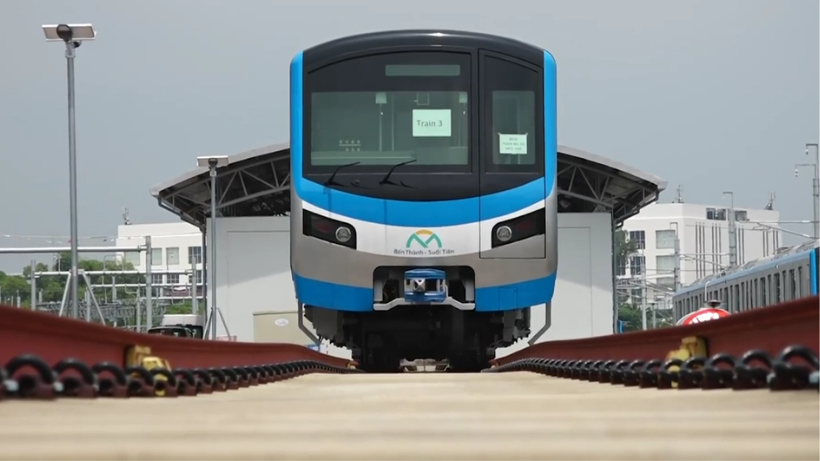 Cuối tháng này, tàu Metro số 1 bắt đầu chạy thử