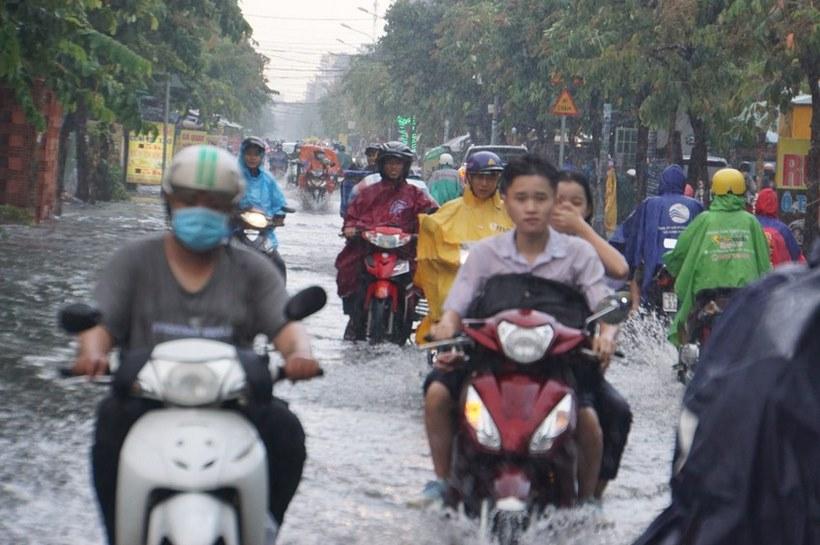 các tuyến đường ngập nước ở tphcm 2023