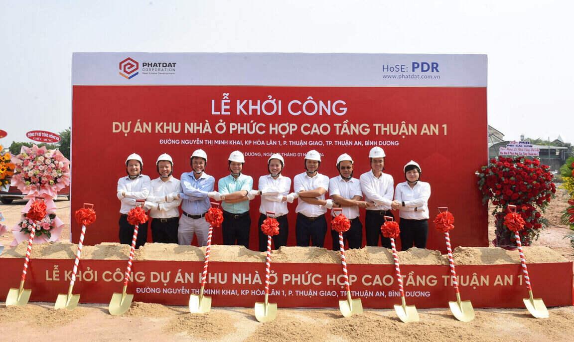 Phát Đạt khởi công khu nhà ở phức hợp cao tầng tại Bình Dương
