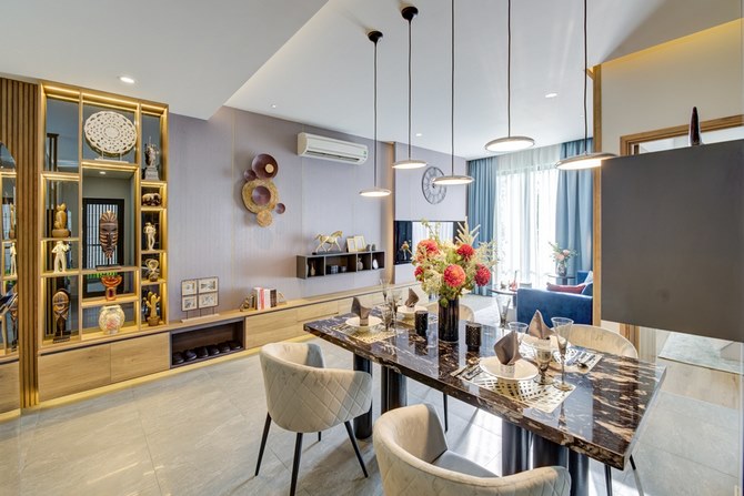 Nhà mẫu dự án Salto Residence thiết kế hiện đại và chỉn chu